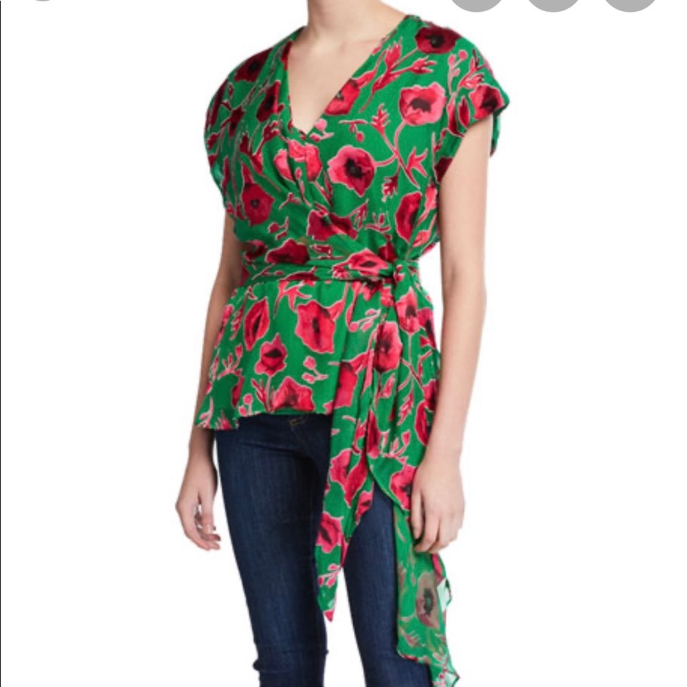 Alice + Olivia Poppy blouse.